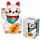 Persely - Maneki Neko Szerencsehozó Macska - Fehér