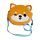 Keresztpántos Táska, Plüss - Shuggs, a Shiba Inu Kutya - Édes Állatok
