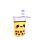 Kihúzhatós Pop Up Tolltartó, Vászon - Boba, a Bubble Tea - Foodiemals