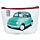 Pénztárca - Retró Fiat 500