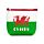 Pénztárca - Cymru - Walesi Sárkány