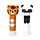 Ragasztó Stift - Panda & Tigris - Édes Állatok