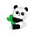 Radír Dobozban - Panda