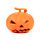 Antistressz Játék - Halloweeni Tök - Kísérteties