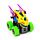 Játék - Kaszkadőr Monster Truck, LED-es - Sárkány