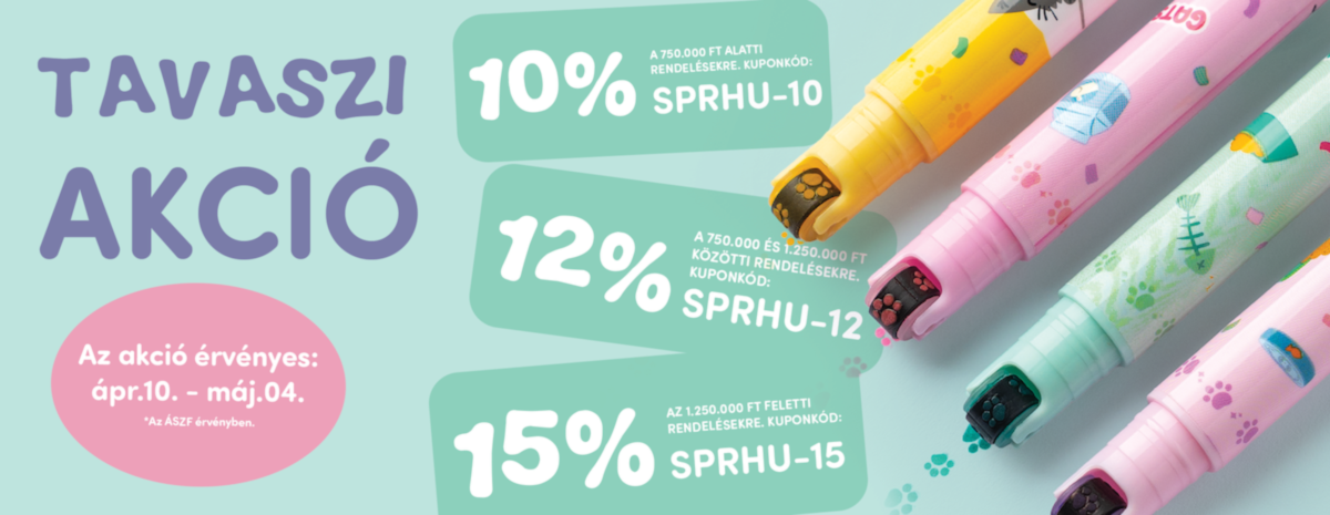 Tavaszi Kuponkódos Akció