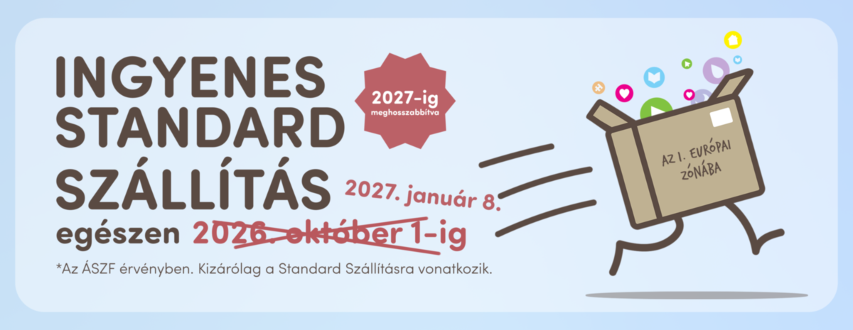 INGYENES SZÁLLÍTÁS - Meghosszabbítva!